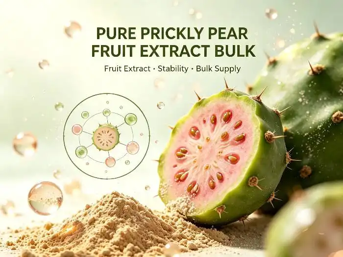 How Can Manufacturers Source Reliable Pure Prickly Pear Fruit Extract Bulk?